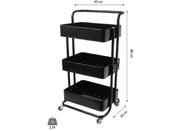 Köksvagn - Echtwerk köksblock - EW-KW-1738S