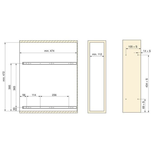 Skenkbara flaskställ - Emuca - 8380911 - Kromat stål - Kapacitet 15 kg - Lätt att installera