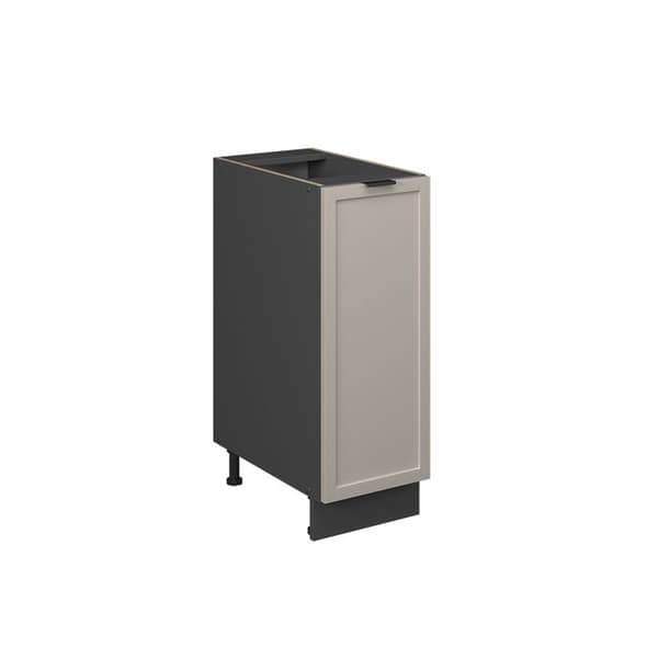 Köksmöbel Fame-Line, 30cm utan PT, Gråbeige, Antracit, Vicco