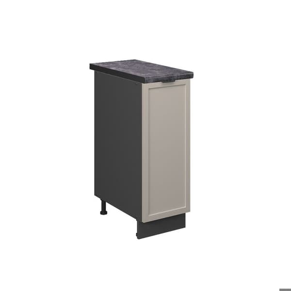 Köksmöbel Fame-Line, 30cm, PT Antracit, GråBeige, Antracit, Vicco