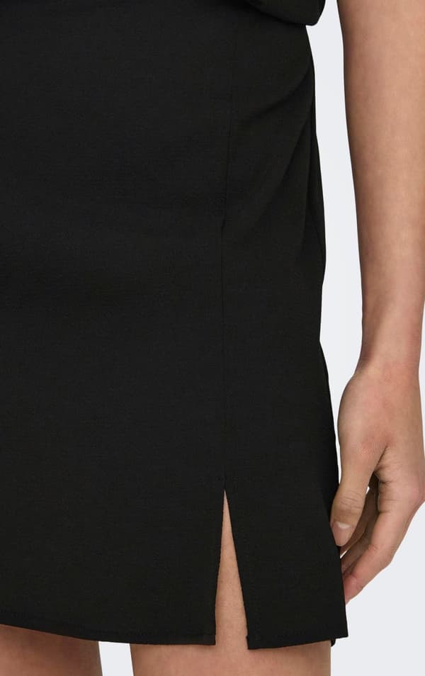 Only - onlNova Lux Taylor Slit Skirt Enfärgad