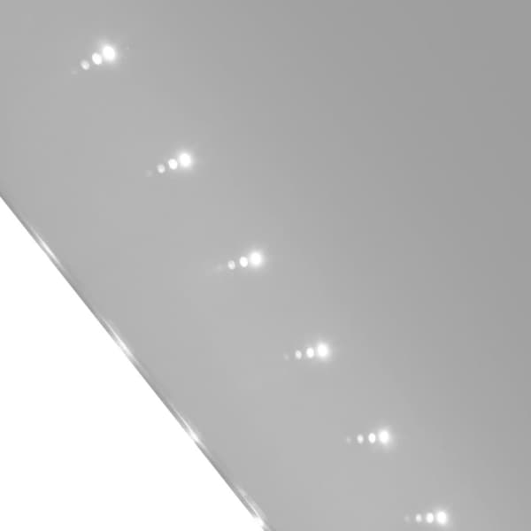 vidaXL Bad speil med LED-lyser (60 x 80 cm)
