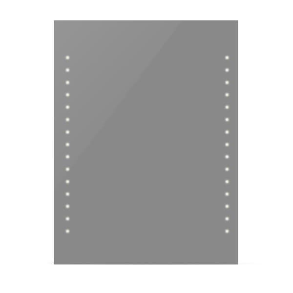 vidaXL Bad speil med LED-lyser (60 x 80 cm)