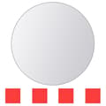 Miniatyrbilde 3 av 6: vidaXL Speilfliser 8 stk rund glass