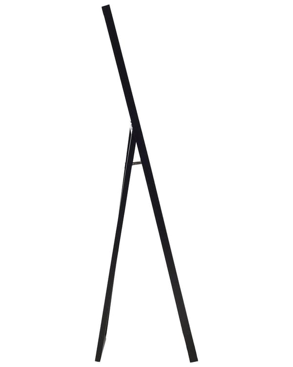 Stående Golvspegel Svart Rektangulär 40 x 140 cm