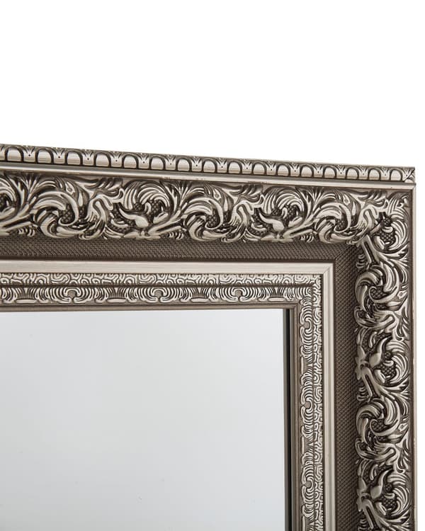 Hängande Väggspegel Guld 51 x 141 cm Dekorativ Accentstycke Horisontell Vertikal Vardagsrum Sovrum