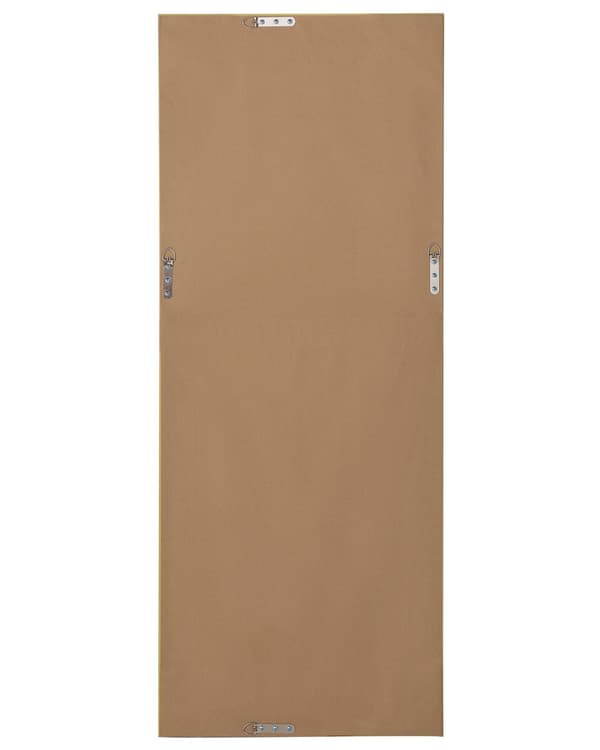 Seinäpeili valkoinen 50 x 130 x 3 cm muovi lasi suorakulmio ripustuskoukut skandinaavinen moderni