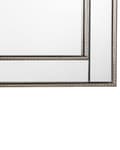 Miniatyrbild 7 av 7: Hängande Väggspegel Silver med Guld 50 x 130 cm Vertikal Minimalistisk Konst Sovrum Vardagsrum