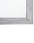 Miniatyrbillede 5 af 6: Væghængende Spejl Hvidt Trælook 50 x 130 cm Rektangulært Lodret Minimalistisk Skandinavisk