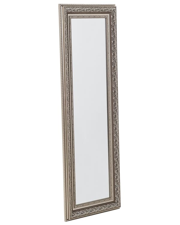 Hængende vægspejl Guld 51 x 141 cm Syntetisk materiale Horisontal/Vertikal montering