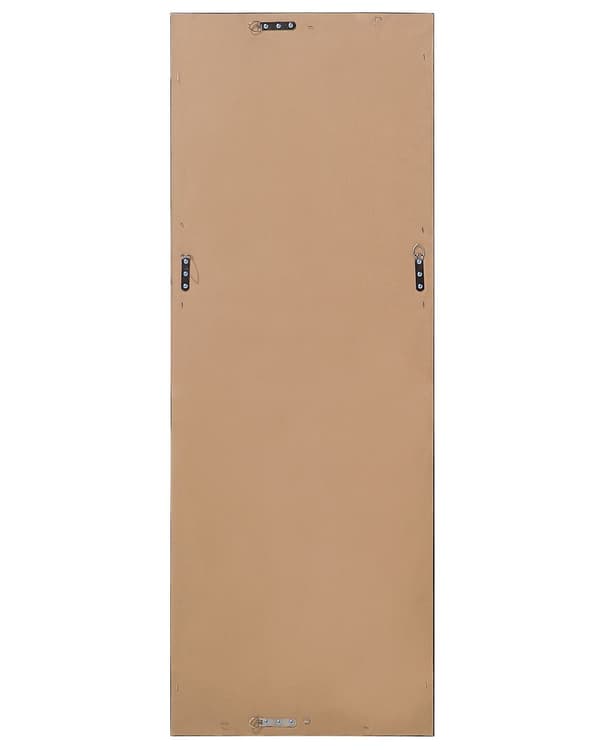Hængende vægspejl Sølv 51 x 141 cm Syntetisk materiale med Dekorativ Ramme Klassisk Fransk Inspireret Stil