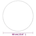 Miniatyrbild 6 av 7: vidaXL Väggspegel rund 60 cm glas