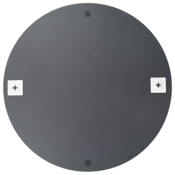 vidaXL Väggspegel rund 50 cm glas