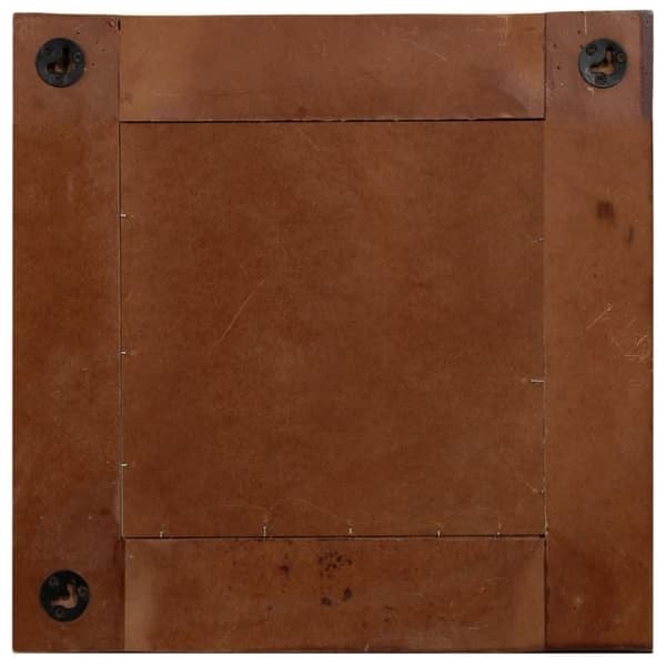 vidaXL Speil gjenvunnet heltre 50x50 cm