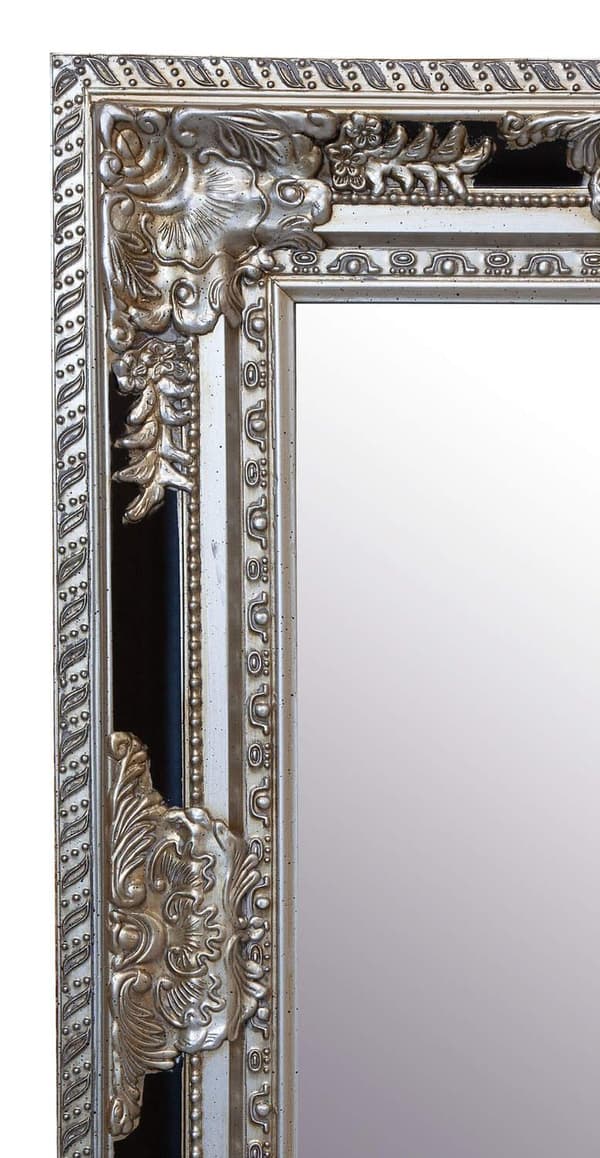SPEGEL Silver/svart 60x90cm