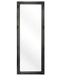 Miniatyrbild 1 av 6: Hängande Väggspegel Svart Rektangulär Modern Elegant Vardagsrum Sovrum Hall Matt Finish