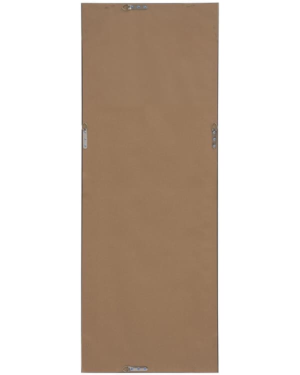 Väggmonterad Hängande Spegel Mässing 50 x 130 cm Rektangulär Modern Vintage