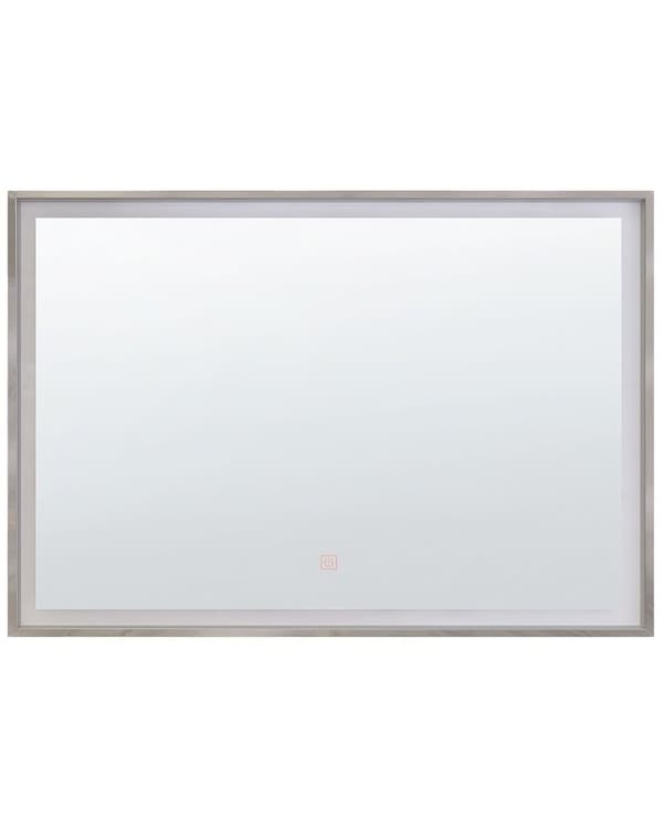 Upplyst LED Badrumsspegel Rektangulär 60 x 80 cm Glamour