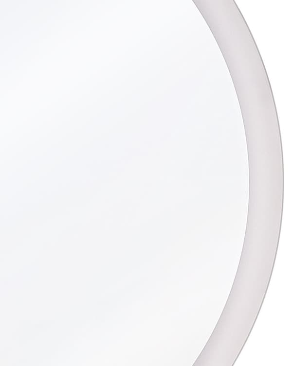 Väggmonterad Hängande LED Spegel 58 cm Rund Modern Samtida Badrum Sminkspegel Glamour