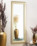 Miniatyrbild 4 av 6: Väggspegel Guld Syntetisk Ram 50 x 130 cm Rektangulär Vägg Hängande