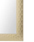Miniatyrbild 5 av 6: Väggspegel Guld Syntetisk Ram 50 x 130 cm Rektangulär Vägg Hängande