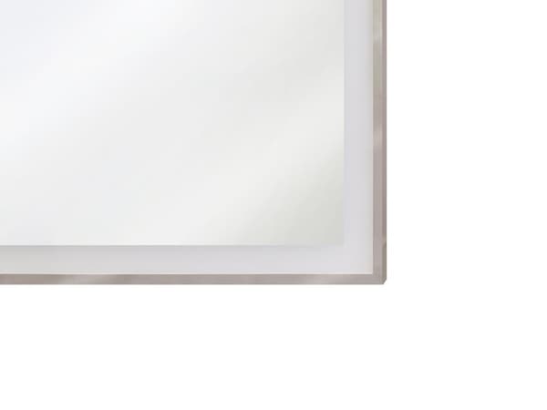 Oplyst LED Badeværelsesspejl Rektangulært 60 x 80 cm Glamour