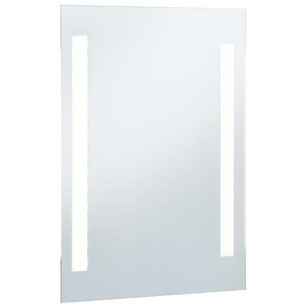 vidaXL LED-veggspeil til bad 60x100 cm