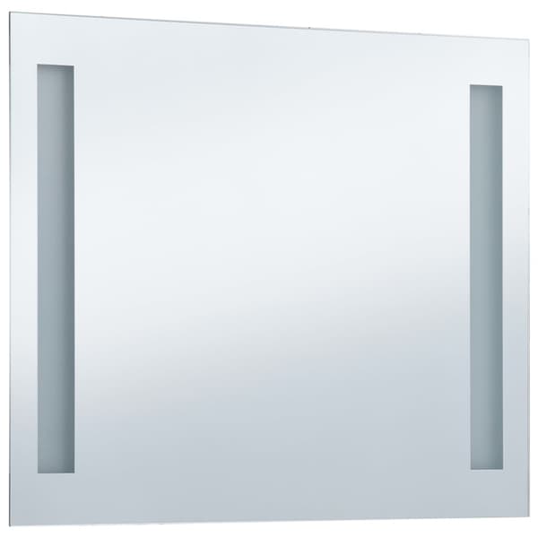 vidaXL LED-veggspeil til bad 60x50 cm