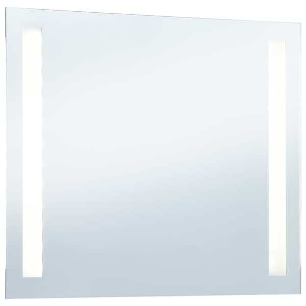 vidaXL LED-veggspeil til bad 60x50 cm