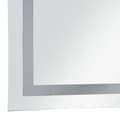 Miniatyrbild 5 av 10: vidaXL Badrumsspegel LED med touch-sensor 50x60 cm