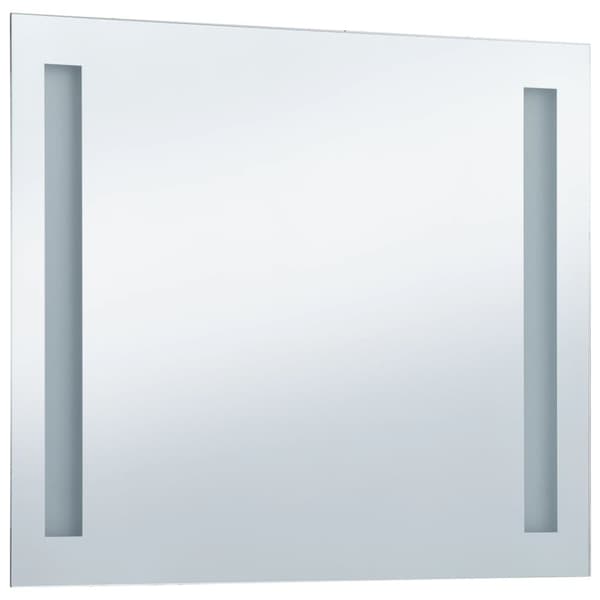 vidaXL LED-veggspeil til bad 80x60 cm