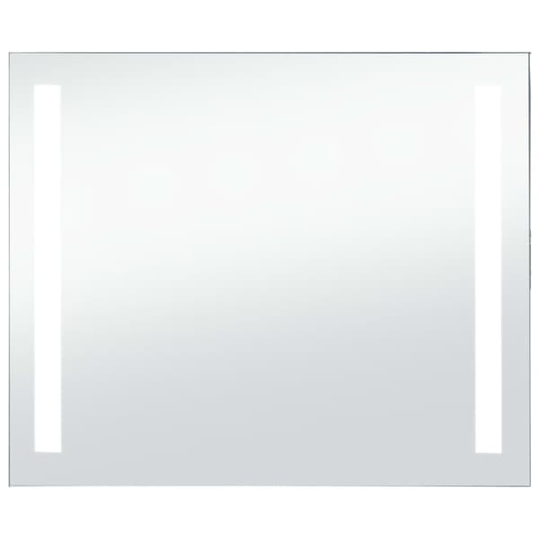 vidaXL LED-veggspeil til bad 80x60 cm