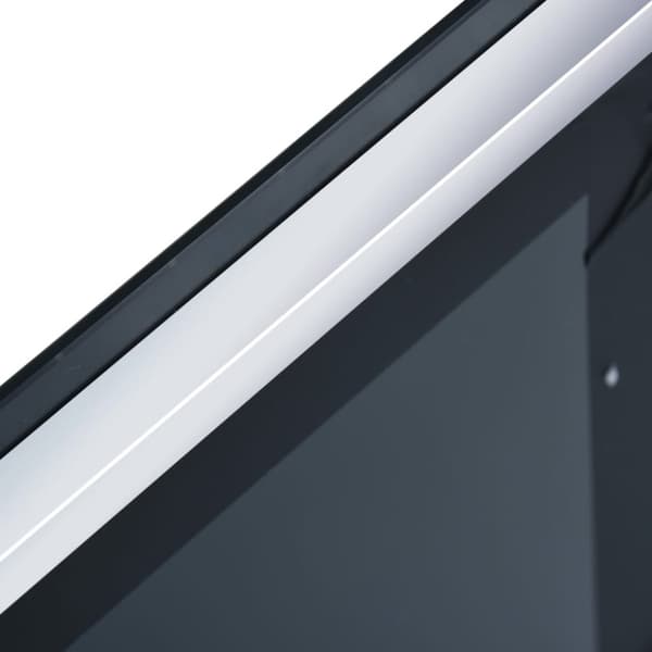 vidaXL LED-veggspeil til bad 50x60 cm