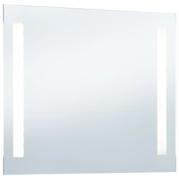 vidaXL LED-veggspeil til bad 100x60 cm
