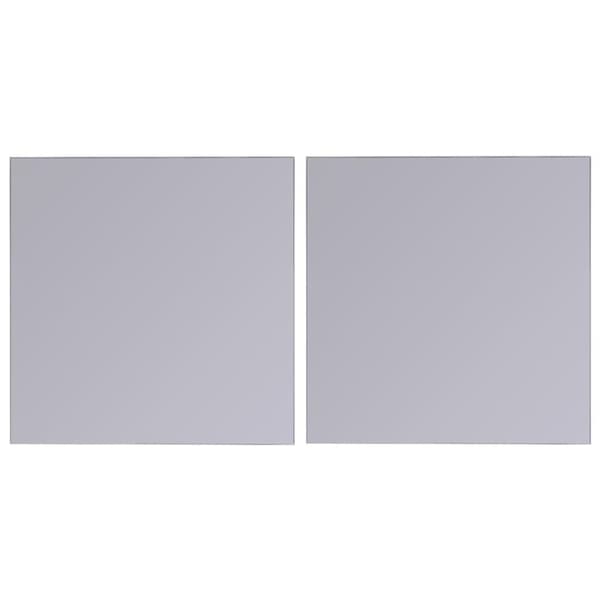 vidaXL Speilfliser rammeløs glass 16 stk 20,5 cm