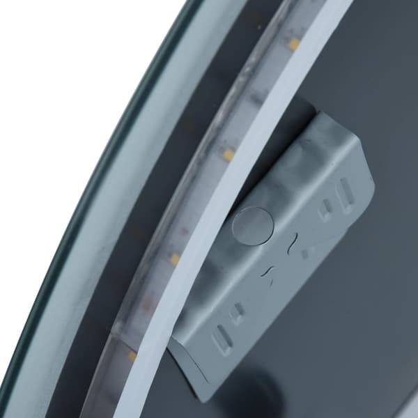 vidaXL LED-speil til bad 60 cm