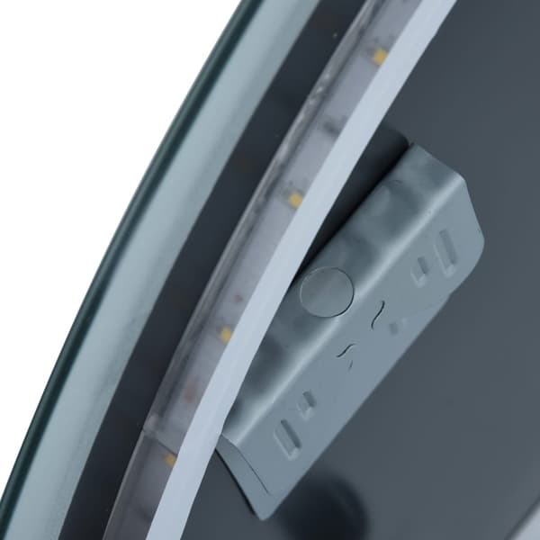 vidaXL LED-speil til bad 70 cm