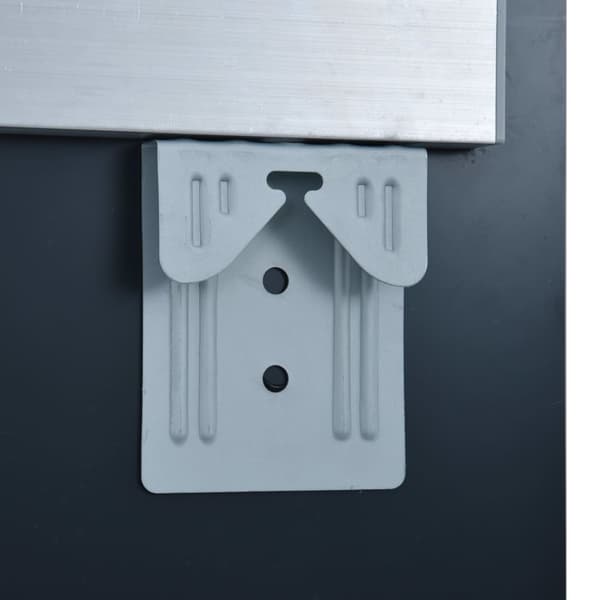 vidaXL LED-veggspeil til bad 60x100 cm