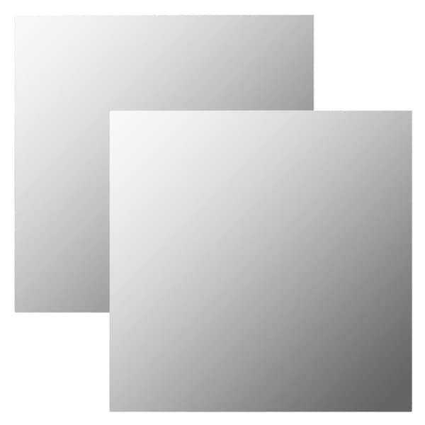 vidaXL Seinäpeilit 2 kpl 50x50 cm neliö lasi