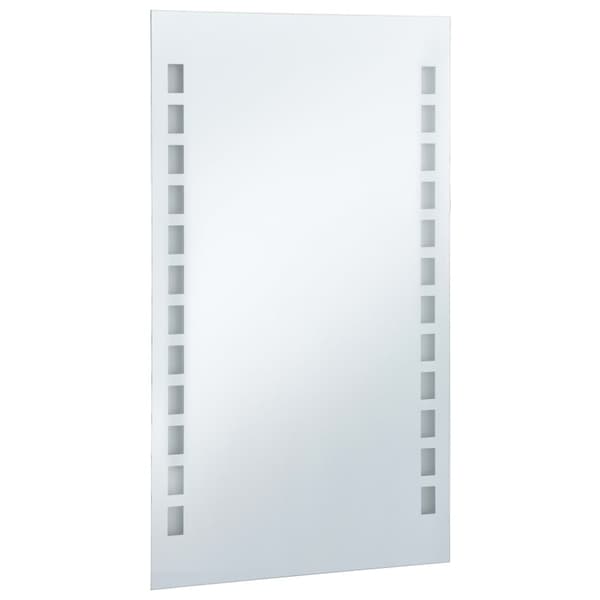vidaXL LED-vægspejl til badeværelset 60x100 cm