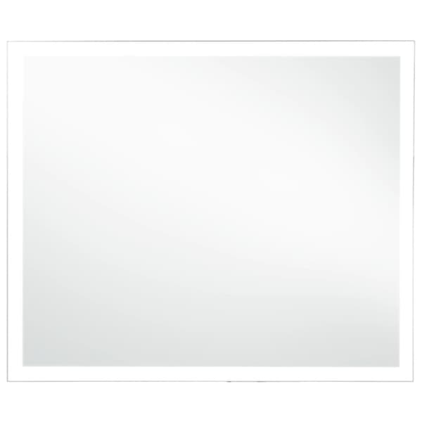vidaXL LED-vægspejl til badeværelset 80x60 cm