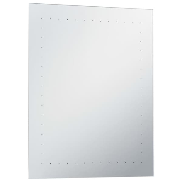 vidaXL LED-vægspejl til badeværelset 50x60 cm