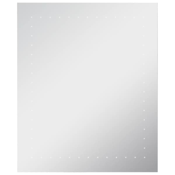 vidaXL LED-vægspejl til badeværelset 50x60 cm