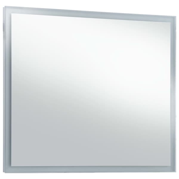vidaXL LED-vægspejl til badeværelset 60x50 cm