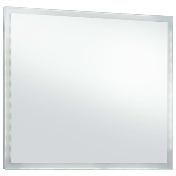 vidaXL LED-vægspejl til badeværelset 60x50 cm