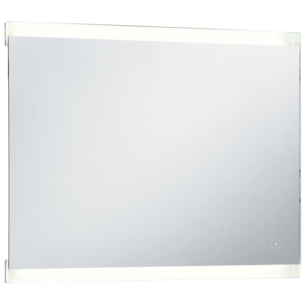vidaXL LED-spejl til badeværelset med berøringssensor 80x60 cm
