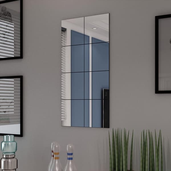 vidaXL rammeløse spejlfliser 16 stk. 20,5 cm glas