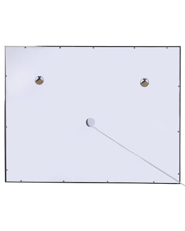 Seinäpeili kylpyhuoneeseen LED-valo 90 x 70 cm suorakulmio huurteenesto moderni tyyli