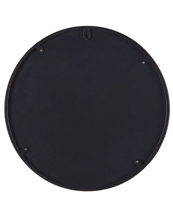 Spegel Koppar Färg 40 cm Rund Dekorativ Väggspegel Minimalistisk