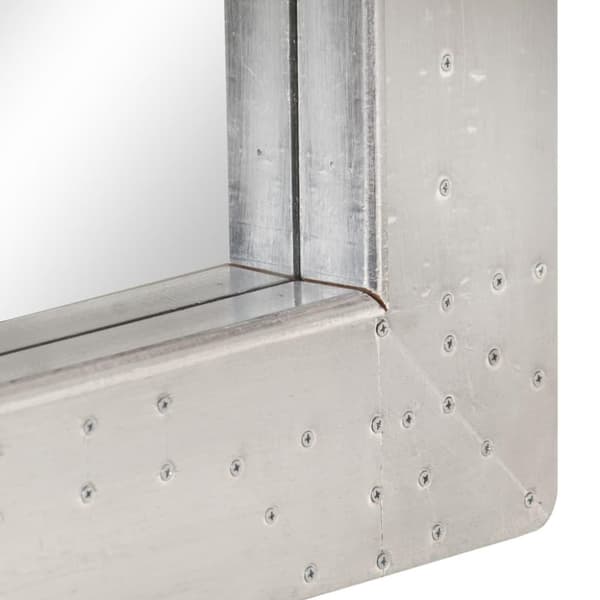 vidaXL Lentokonemainen peili 110x50 cm metalli